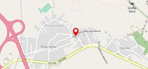 Ristorante Pollino sur la carte