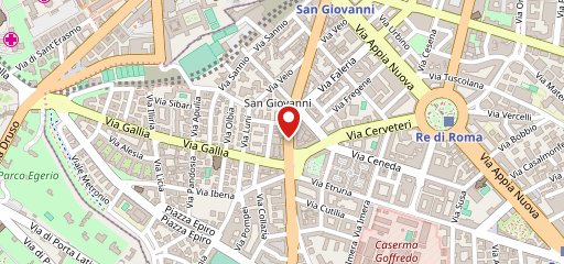 Primo Re Ristorante Roma sulla mappa