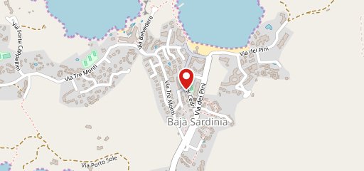 Ristorante Punta Est - Baja Sardinia sulla mappa