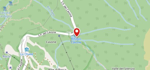 Ristorante Rifugio Cavone sulla mappa