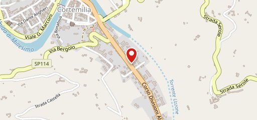 Ristorante di Villa san Carlo sulla mappa