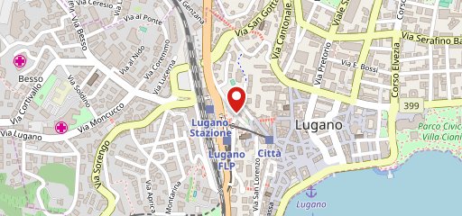 Hotel Federale Lugano sulla mappa