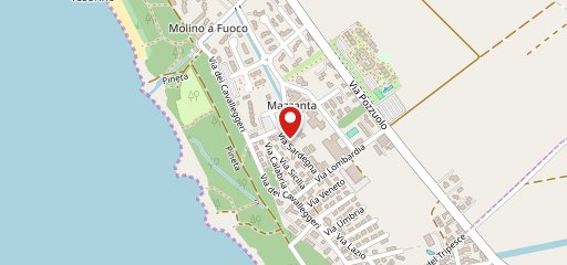 Ristorante Stella del Mare sur la carte