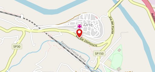 Ristorante Symposio Terme di Orte on map