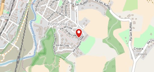 Ristorante Tinti alla Ponticella sulla mappa