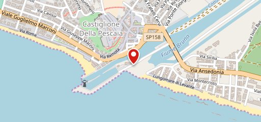 Ristorante Yachting club Castiglione della Pescaia Castiglione della Pescaia sulla mappa