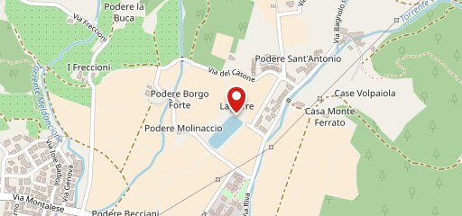 Ristoro Del Borgo sur la carte