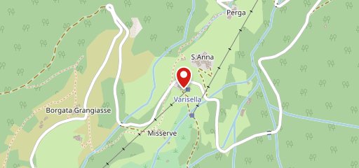 Baita Sant'Anna sur la carte