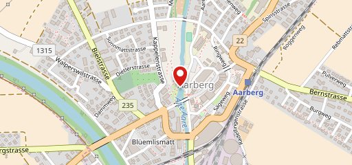 River Bar Aarberg sulla mappa