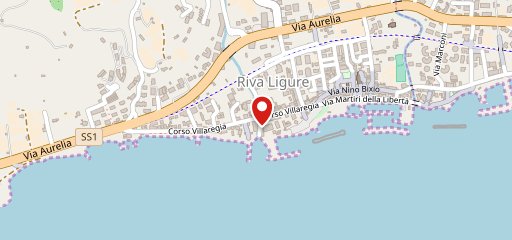 Riviera Cafè sur la carte