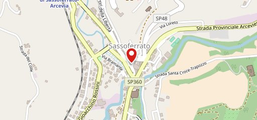 Road center bar sulla mappa