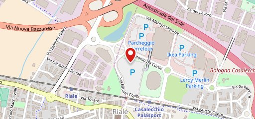 Roadhouse Restaurant Casalecchio sulla mappa