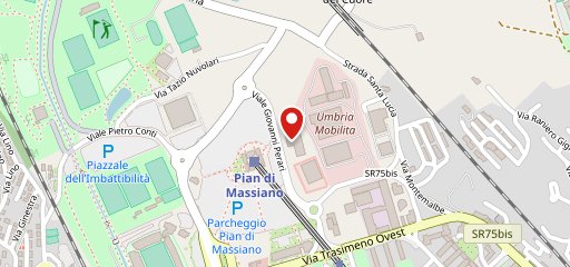 Roadhouse Restaurant Perugia sulla mappa