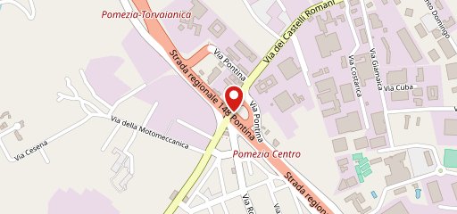 Roadhouse Restaurant Pomezia sulla mappa