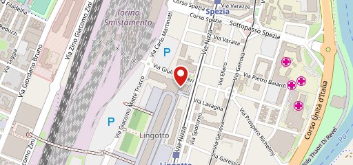 Roadhouse Restaurant Torino Lingotto sulla mappa