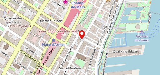 Robin Square sur la carte