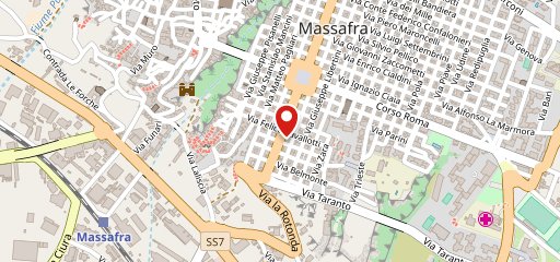 Roca Pizzeria sulla mappa