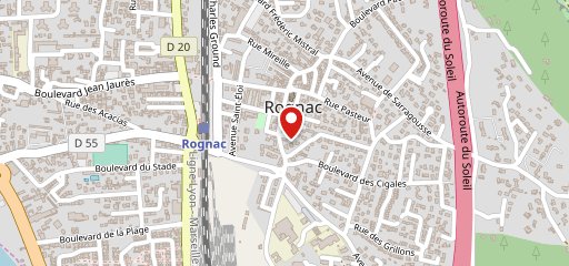 Rocca Pizza traiteur sur la carte