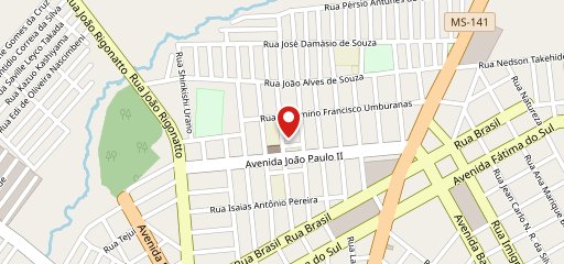 Rock Burger Delivery no mapa