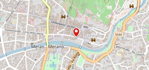 Roemerkeller Merano Corso sulla mappa