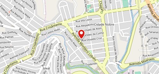 Roger's Pizza - Pizzaria no Cidade Nobre Ipatinga no mapa