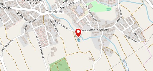 Obfelden Freibad sur la carte