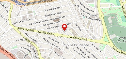 Roma A Pizzaria Artesanal no mapa