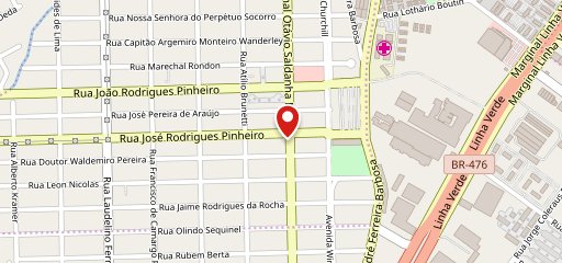 Romagu Pizzaria no mapa