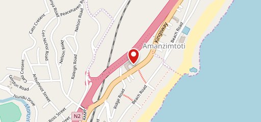 Roman's Pizza Amanzimtoti sur la carte