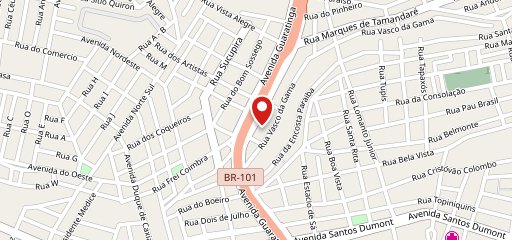 Rom's Pizzaria e Burguer Delivery no mapa