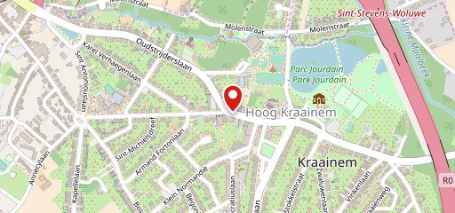 Ronne Hoeck café sur la carte