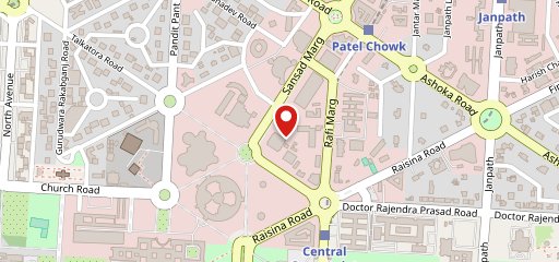 Roof Top Cafe Transport Bhawan on map