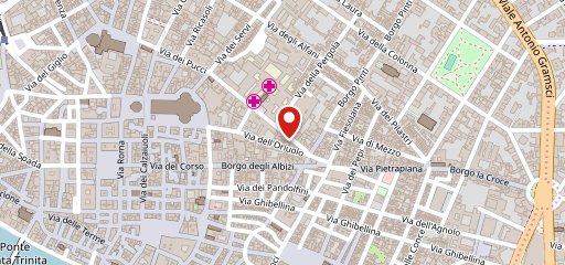 Rooster Cafe Firenze - Sant'Egidio sur la carte