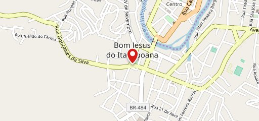 Rosal Burger Bom Jesus do Itabapoana RJ no mapa