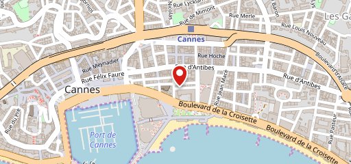 Rosana Cannes sur la carte