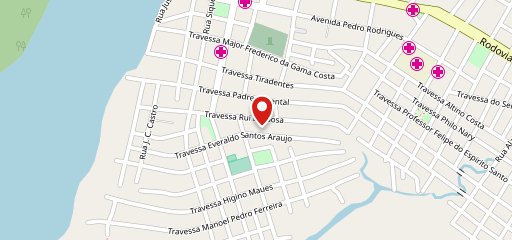 Rosario Sabor Da Casa no mapa