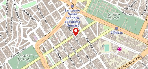 Bar e Café Rosário no mapa