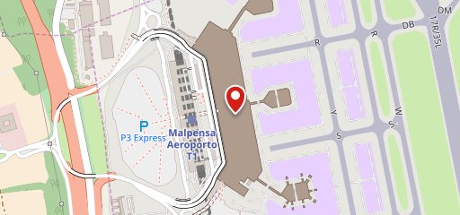 Rossopomodoro Malpensa aeroporto sulla mappa