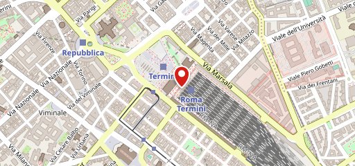 Rossopomodoro - La Bottega Stazione Roma Termini sulla mappa