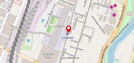 Rossopomodoro Torino Lingotto sulla mappa