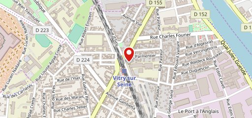 ChickenTime gare de vitry sur la carte