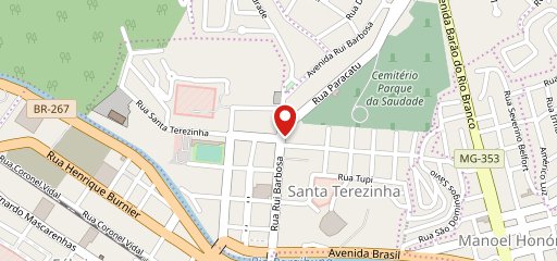 Rosti Batataria e Pizzabar no mapa