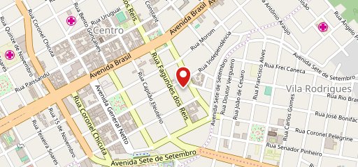 Route 246 Lanches no mapa