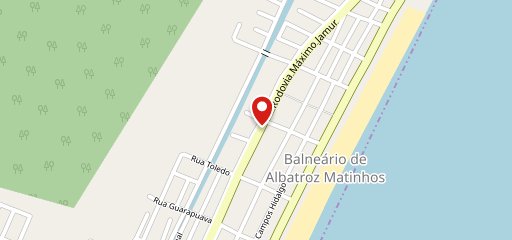 Route 412 Burger no mapa