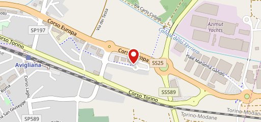 Route 25 sulla mappa