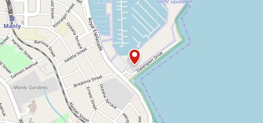 Royal Queensland Yacht Squadron on map