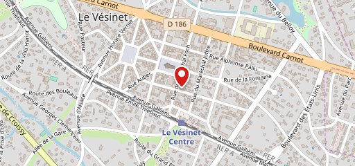 Royal Vesinet sur la carte