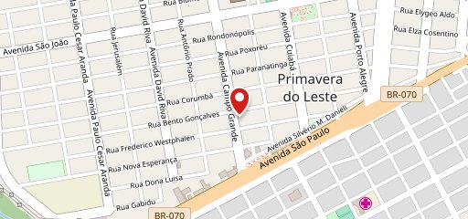 Royalle Pizzaria no mapa