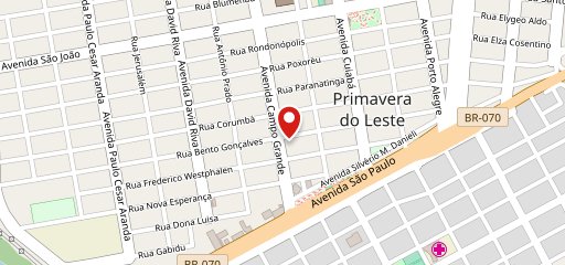 Royalle Pizzaria no mapa