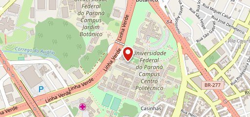 RU Centro Politécnico no mapa